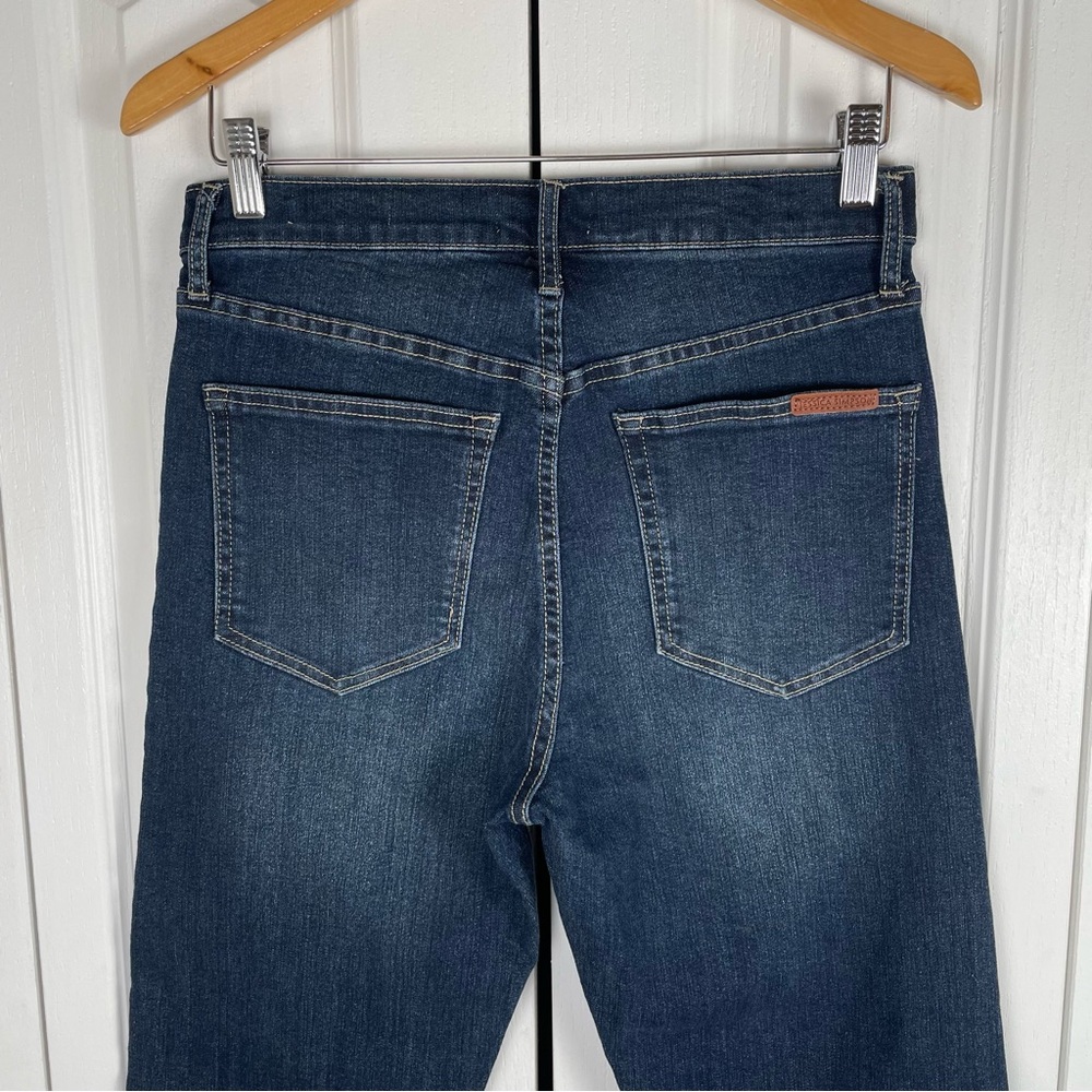 Jessica Simpson Harmony High Rise Slim Straight Jeans Women’s 28 Blue Dark Wash - Picture 7 of 16